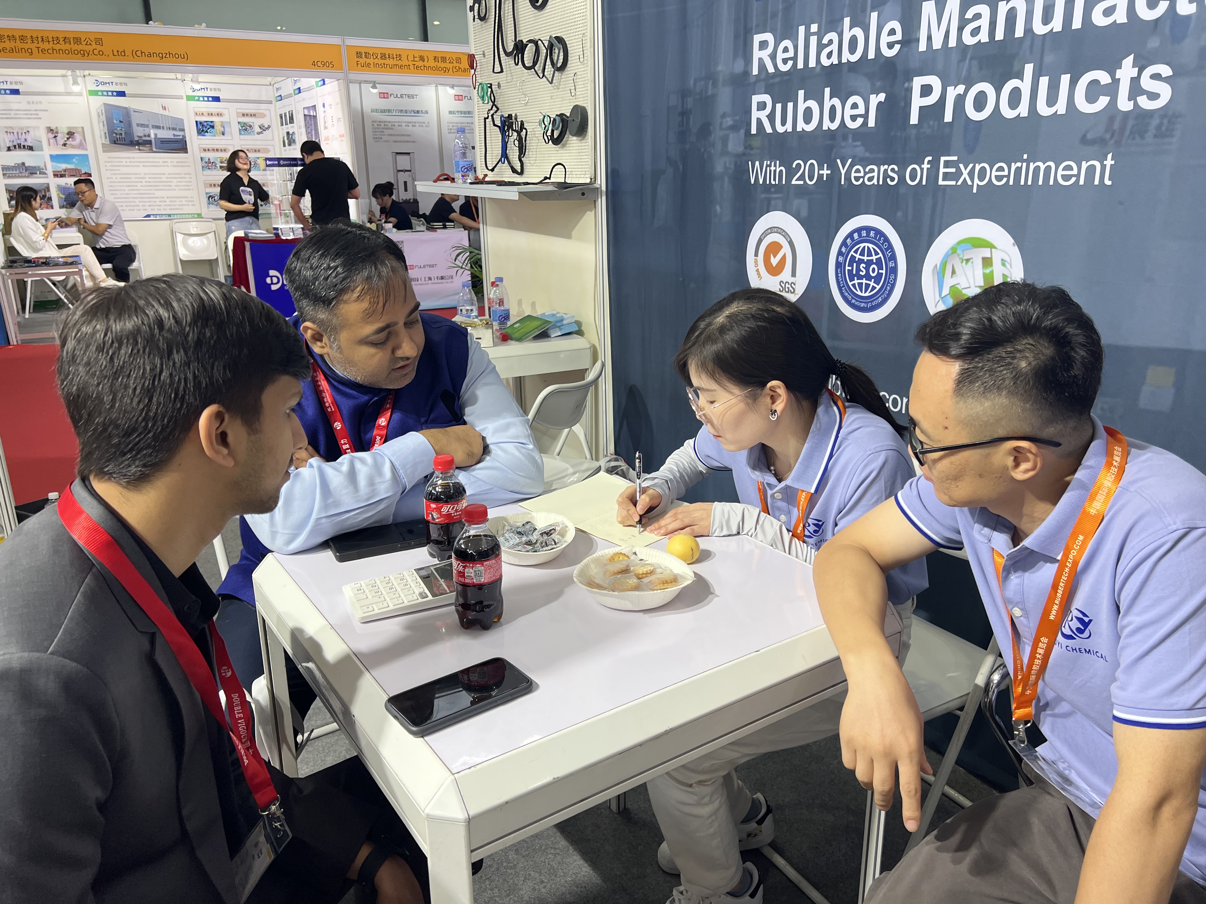 Ruyi Rubber Leaves A Mark at 21th RubberTech in China