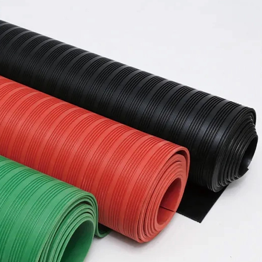 Insulating rubber plate high voltage distribution room floor mat industrial rubber wear resistant flat insulation rubber mat